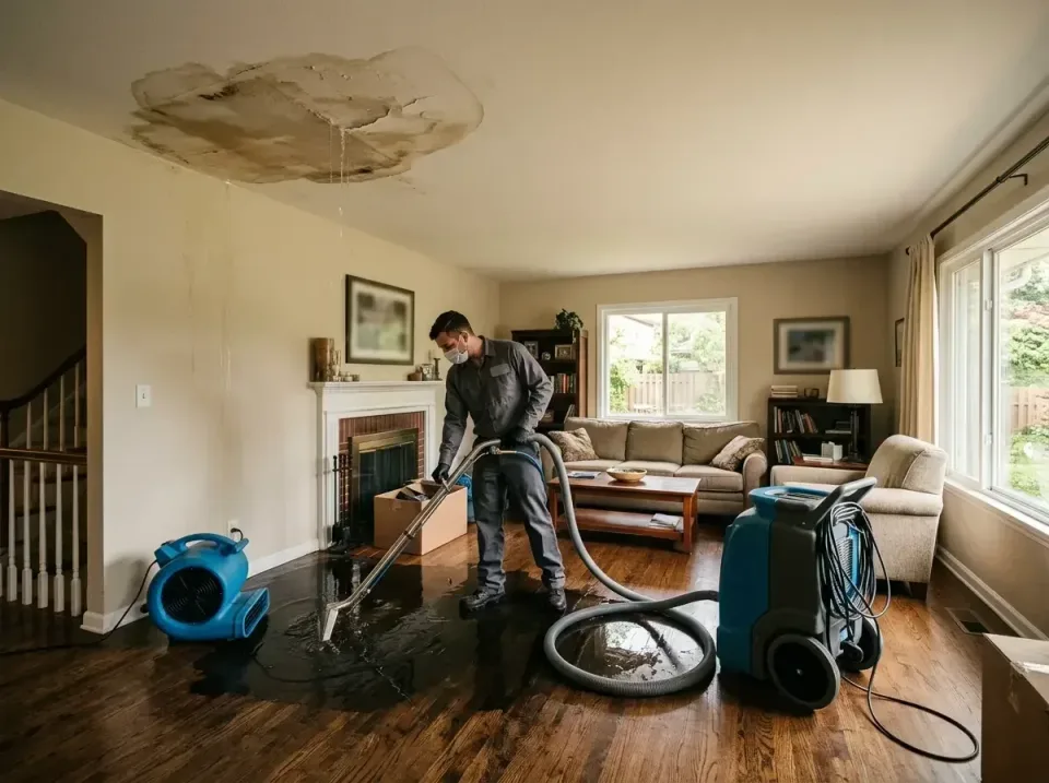 attic-pipe-burst-ceiling-drip-008 — frequently asked questions, Water Damage Restoration & Carpet Care in Mountville, PA